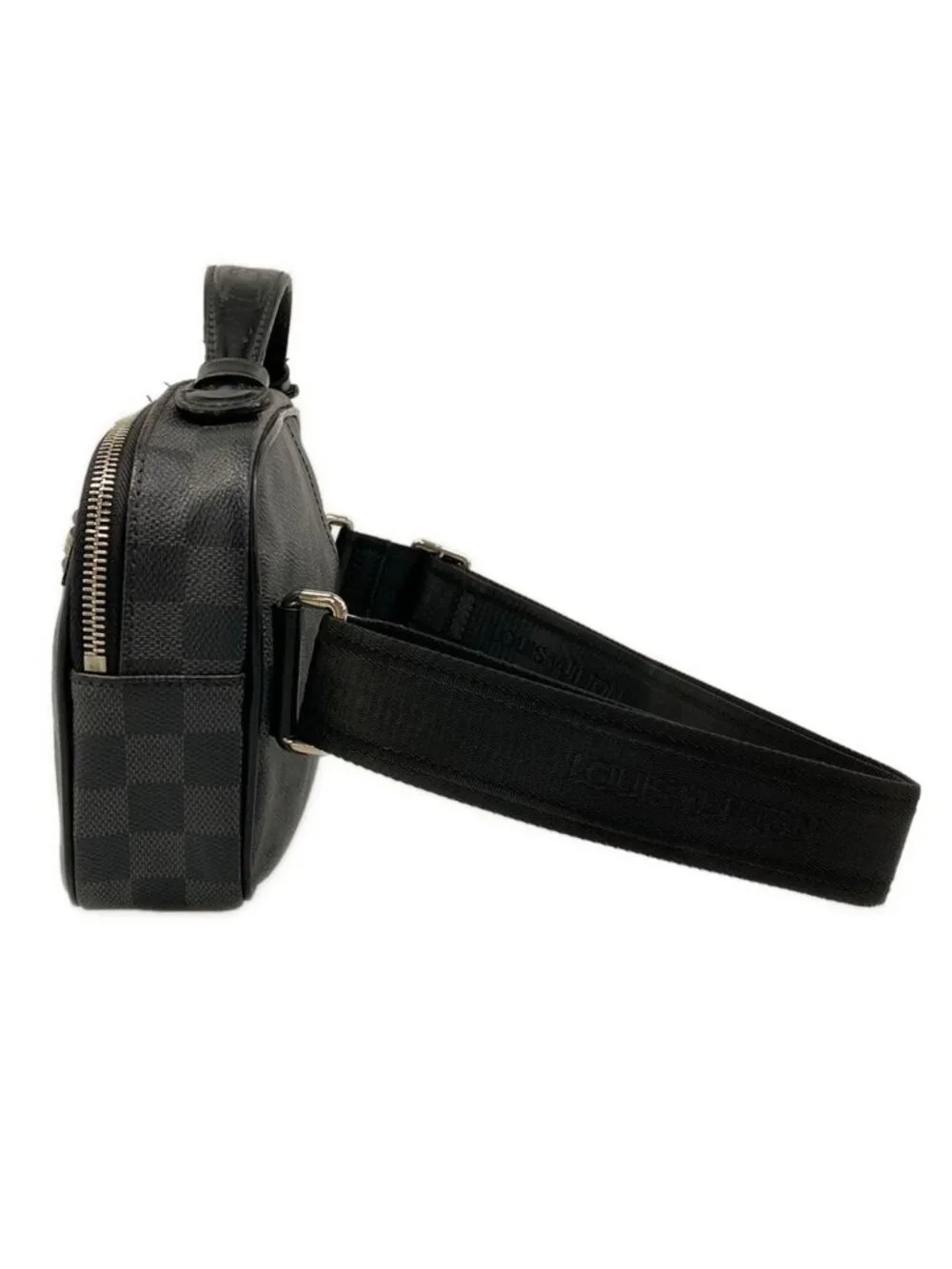 Louis Vuitton Shoulder Bag Damier Graphite Ambler